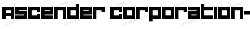 Ascender Corporation字体转换